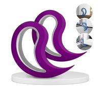 Stoppy, Stoppi, Arrêt de fenêtre, Arrêts de Porte, lot de 2 (disponible en 14 variantes) (Lilas)