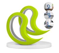 Stoppy, Stoppi, Arrêt de fenêtre, Arrêts de Porte, lot de 2 (disponible en 14 variantes) (Lime)