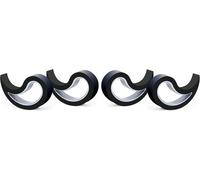 Stoppy, Stoppi, Arrêt De Fenêtre, Arrêts De Porte, Lot De 4 Disponible En 14 Couleurs (Noir)