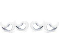 Stoppy, Stoppi, Arrêt de fenêtre, Arrêts de Porte, lot de 4 disponible en 14 couleurs (Transparent)