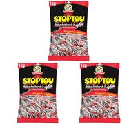 Stoptou Réglisse 1kg (Lot de 3)