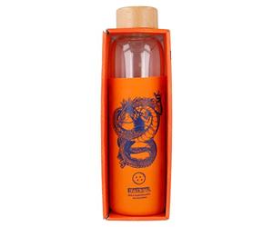 Stor 00395 Bouteille en Verre avec étui en Silicone 585 ML Dragon Ball