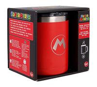 Stor 01377 Mug Isotherme en Acier Inoxydable 380 ML Super Mario, Métal, Standard