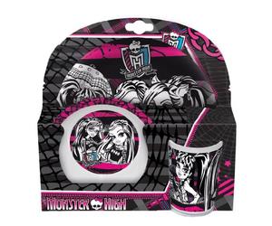 Stor - 6535 - Ameublement Et Décoration - Monster High - Set 3 Pièces Mélamine