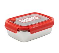 Stor 8412497039005 Boîte à Sandwich rectangulaire en Acier Inoxydable, capacité 1020 ML, Avengers Marvel