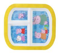 STOR Assiette Enfant Kpop Demon Hunters 3 Compartiments, 772ml Plastique sans BPA, Micro-ondes, Vaisselle Bébé Repas