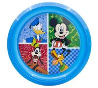 Stor Assiette Enfant Mickey Mouse en Plastique 878ml - Assiette Réutilisable Résistante aux Chocs pour Enfants - Sans BPA