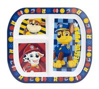 Stor Assiette Enfant Pat' Patrouille 3 Compartiments, 772ml Plastique, Micro-ondes, Vaisselle Bébé Repas