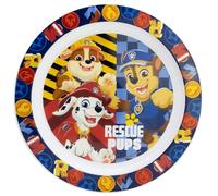 Stor Assiette Enfant Pat' Patrouille en Plastique 938ml - Compatible Micro-ondes, Design Ergonomique pour Enfants