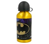 Stor Batman Symbol Bouteille en aluminium 400 ml, 1 Unité (Lot de 1)