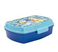 Stor Boîte à déjeuner Bluey rectangulaire pour enfant 5,6 x 14 x 17 cm multicolore décontracté