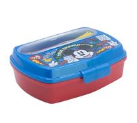 Stor Boîte à déjeuner rectangulaire pour enfant avec couverts Mickey