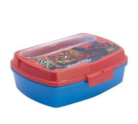 Stor Boîte à déjeuner rectangulaire pour enfant avec couverts Spiderman