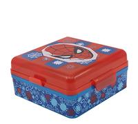 Stor BOÎTE À LUNCH MULTI-COMPARTIMENTS | CUADRADA SPIDERMAN MIDNIGHT FLYER