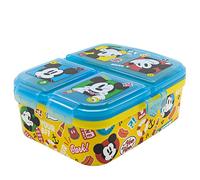 Stor Boîte à repas pour enfant multiple XL avec 4 compartiments Mickey Mouse