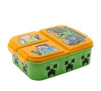 Stor S.L. Boîte à lunch Minecraft multi-compartiments Orange Enfant