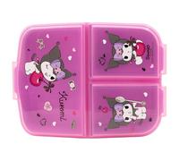Stor Kuromi Boîte à repas pour enfant avec 3 compartiments
