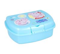 STOR Boîte à Sandwich Peppa Pig Enfant 1686ml - Lunch Box avec Fermeture Sécurité Sans BPA - Boîte Repas Résistante pour École Parc Sorties