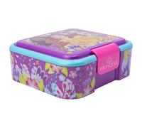 STOR Boîte à Sandwich Princesses Disney Enfant avec 3 Compartiments - 1786ml - Lunch Box Robuste en Plastique Sans BPA pour Enfants - Boîte Repas Scolaire