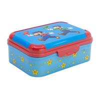 STOR Boîte à Sandwich Super Mario Bros Enfant 1423ml - Lunch Box Plastique Résistante Sans BPA avec Couvercle Décoré pour École et Sorties