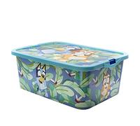 Stor Boîte de rangement avec fermeture à clic de 13 litres de Bluey