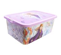 Stor Boîte de rangement avec fermeture à clic de 13 litres de la Reine des Neiges
