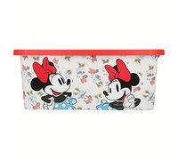 Stor BOÎTE DE RANGEMENT DÉCORÉE. CAPACITÉ DE 13 LITRES.| BOÎTE CLICKMINNIE MOUSE VINTAGE