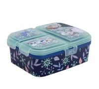 Stor Boîte repas enfant multiple XL avec 4 compartiments La Reine des Neiges