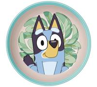 Stor Bol pour enfant Bluey réutilisable bicolore avec base antidérapante Bleu