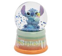 STOR Boule à Neige Stitch dans Boîte Cadeau - Boule de Cristal Décorative avec Paillettes - Figurine Officielle