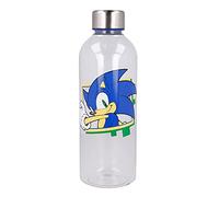 Stor Bouteille d'Eau Sonic Le Hérisson 850ml Plastique Sans BPA avec Bouchon à Vis Métallique Anti-Fuite pour École Sport Travail