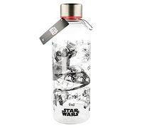 STOR Bouteille d'Eau Star Wars 850ml Plastique Sans BPA avec Bouchon à Vis Métallique Anti-Fuite pour École Sport Travail