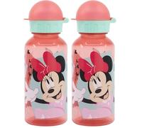 Stor Bouteille d'école pour enfants 370 ml | Minnie Mouse being more Minnie Mouse (Lot de 2)