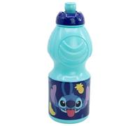 Stor Bouteille Disney Stitch originale pour enfants 400 ML sans BPA, avec bouchon anti-goutte, bande antidérapante et forme ergonomique