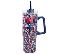Stor Bouteille Eau Acier Inoxydable Minnie Mouse 665ml - Bouchon Étanche avec Poignée, Résistante Réutilisable pour École Sport Voyage