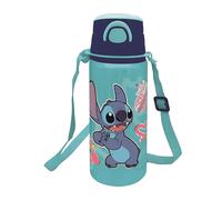 Stor S.L. Bouteille réutilisable Stitch Drawing pop-up en aluminium avec bandoulière 730 ml