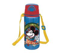 BOUTEILLE RÉUTILISABLE POP UP EN ALUMINIUM AVEC BANDOULIÈRE 730 ML | MICKEY TRUE CHAMPIONS