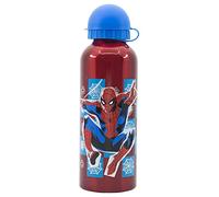 Stor Bouteille en aluminium originale Marvel Spiderman 530ML pour enfants avec bec verseur et bouchon qui garantissent une sécurité maximale.