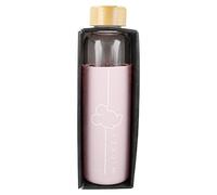 Stor Bouteille en verre avec étui en silicone 585 ml Mickey, noir, moyen