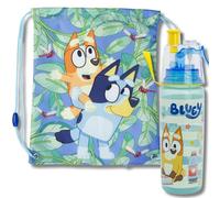 Stor Bouteille et sac Bluey, bleu, S