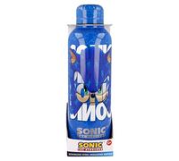 Stor Bouteille isotherme Sonic pour enfants 515 ml, en acier inoxydable, avec bouchon dévissable, lavable et réutilisable