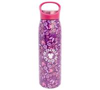 STOR Bouteille Minnie Mouse en Acier Inoxydable 665ml avec Bouchon Étanche et Anse de Transport pour Usage Quotidien