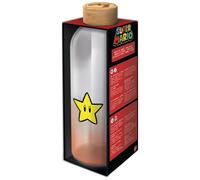 Stor S.L. Bouteille en verre Super Mario Étoile 1030 ml Rose G