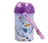 BOUTEILLE RÉUTILISABLE ROBOT POP UP AVEC CANNUCE, CORRA Y CIERRE DE 450 ML | FROZEN AUTUM LEAVES