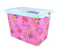 Stor Caisse Click 7 L Peppa Play Cool, Noir, Medium