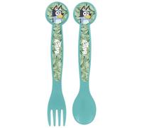 Stor S.L. Couverts réutilisables Bluey – Lot de 2 (fourchette et cuillère)