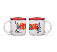 STOR Coupe décorée avec Une Illustration des Looney Tunes de Heroes de Warner de 400 ML de capacité.