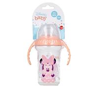 Stor Gobelet de voyage Disney Minnie pour enfants 330 ml, sans BPA, avec 2 poignées, bec et bouchon, réutilisable et lavable