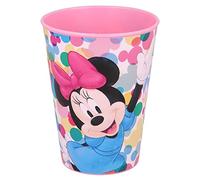 Stor Gobelet en plastique de 260 ml pour enfants avec motifs Disney Minnie, sans BPA, réutilisable et lavable, ne passe pas au micro-ondes