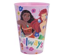 Stor Gobelet Enfant Princesses Disney en Plastique 430ml - Sans BPA, Incassable, Réutilisable pour Garçons et Filles